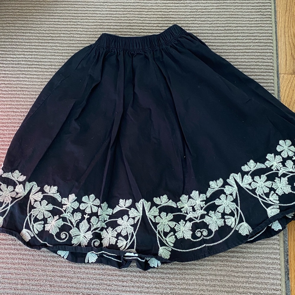 Tea Collection maxi skirt, girls size 10